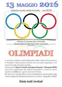 Programma Olimpiadi di Arcisate 2016