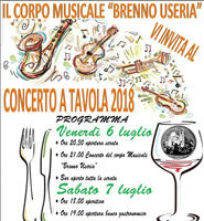 Concerto A Tavola Corpo Musicale Di Brenno Useria