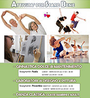 Corsi Di Ginnastica Pittura Danza soms Brenno