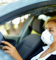 Mascherine Uso In Auto