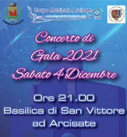 Concerto Di Gala Banda Di Arcisate 2021