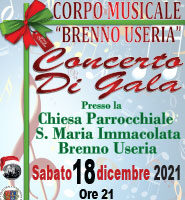 Concerto Di Gala Corpo Musicale Brenno Useria