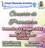 Concerto Primavera Corpo Musicale Arcisate