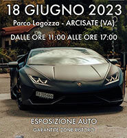 Esposizione Auto parco lagozza Arcisate