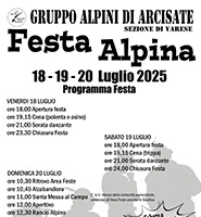 Festa Alpina Arcisate 2025