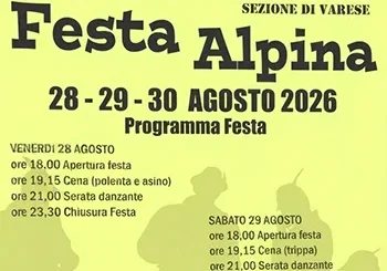 festa alpini arcisate 2026